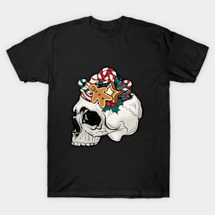 Sweet Skull Christmas T-Shirt